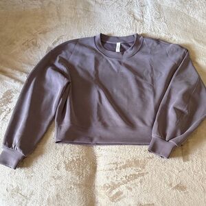 Lululemon Athletica Lavender Cropped Top